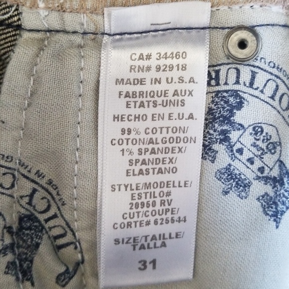 SIZE 31 Juicy Couture Boyfriend Cut Denim - Picture 6 of 6